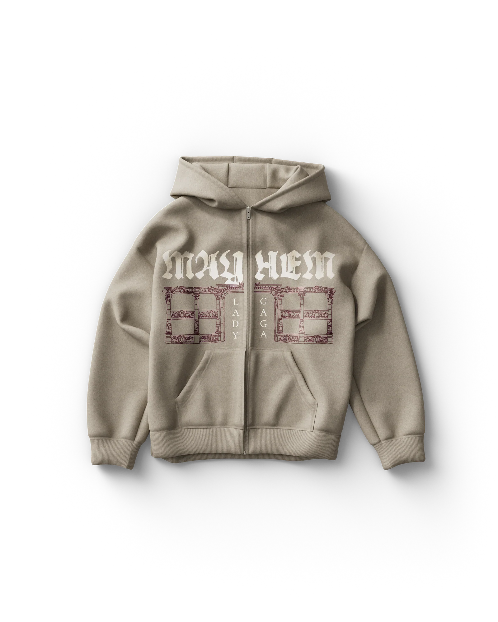 Opera Haus Zipped Hoodie - Lady Gaga Opera Haus Zipped Hoodie - Lady Gaga