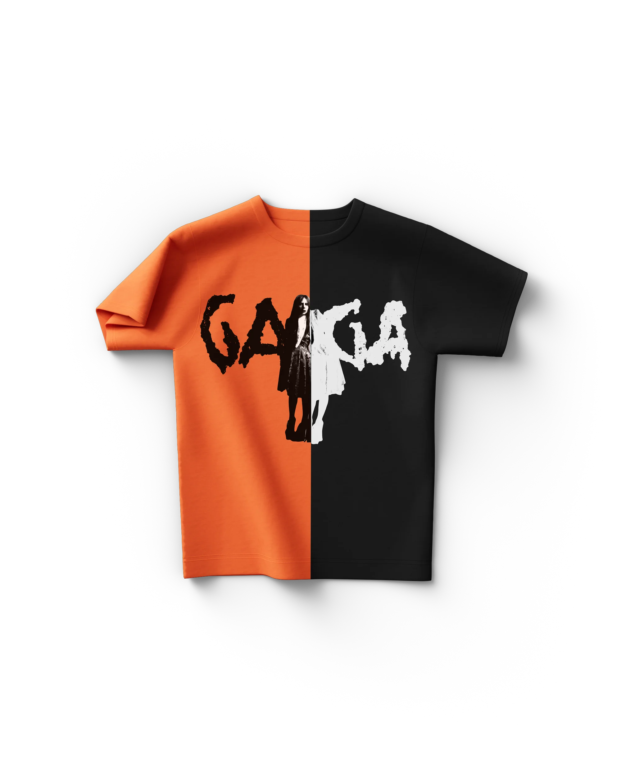 Split T-Shirt - Lady Gaga
