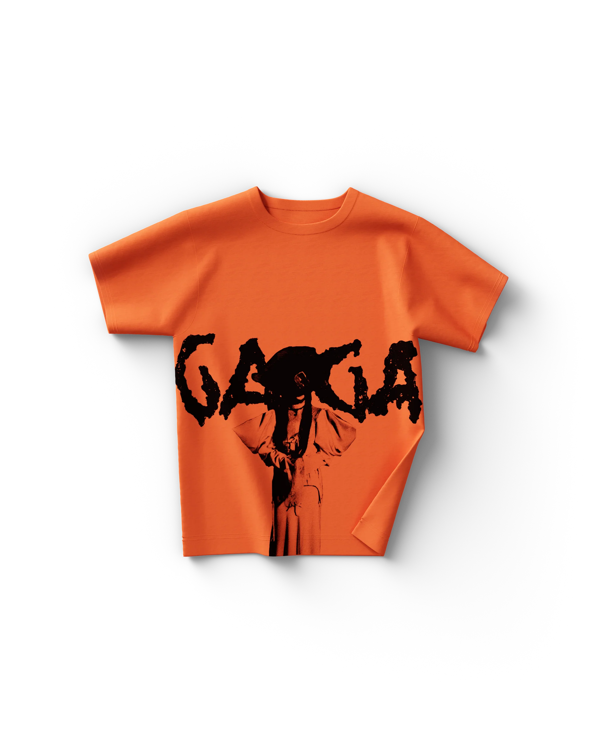 LADY GAGA Tシャツ Orange Pose T-Shirt - Lady Gaga