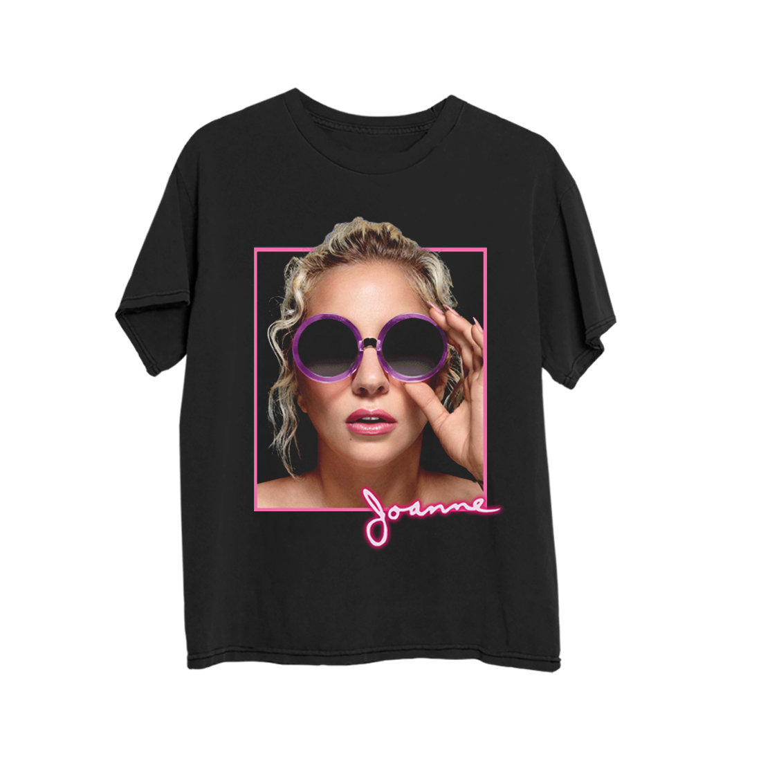 Joanne Sunglasses Photo Tee Lady Gaga Joanne Sunglasses Photo Tee Lady Gaga