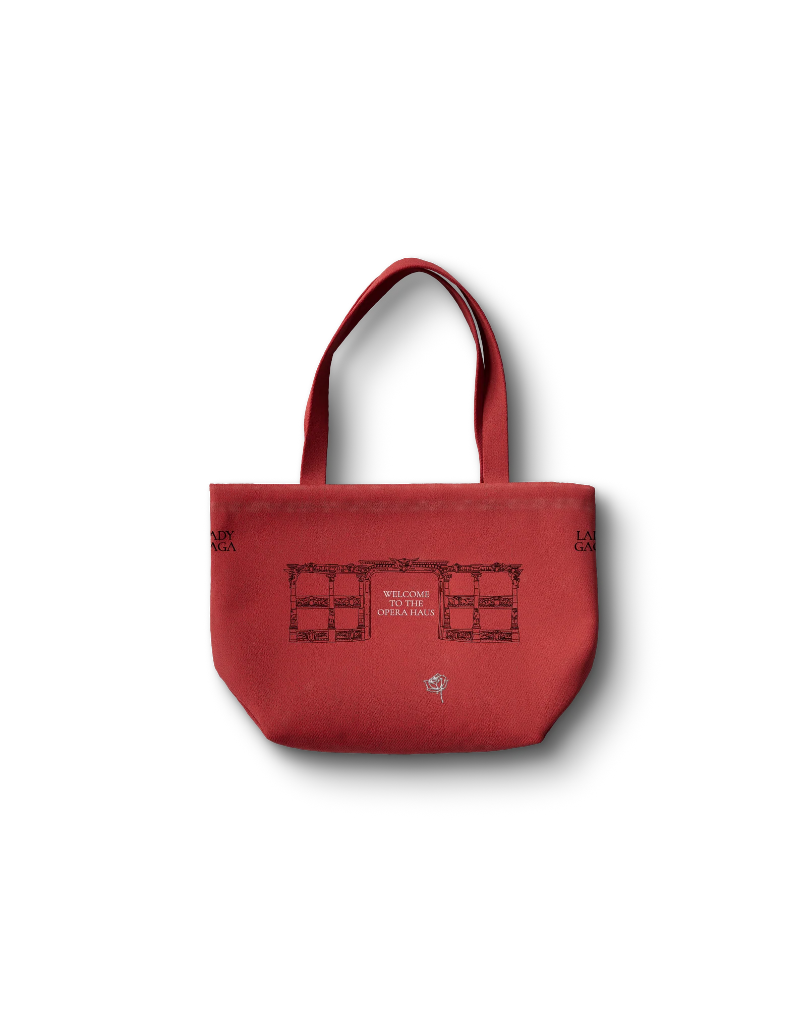 Red Opera Haus Tote - Lady Gaga Red Opera Haus Tote - Lady Gaga