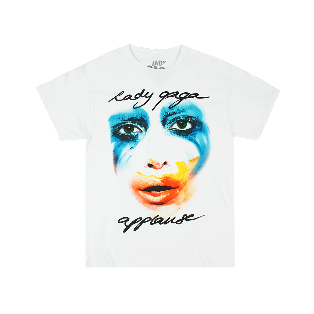 Lady Gaga - Applause Facepaint T-Shirt