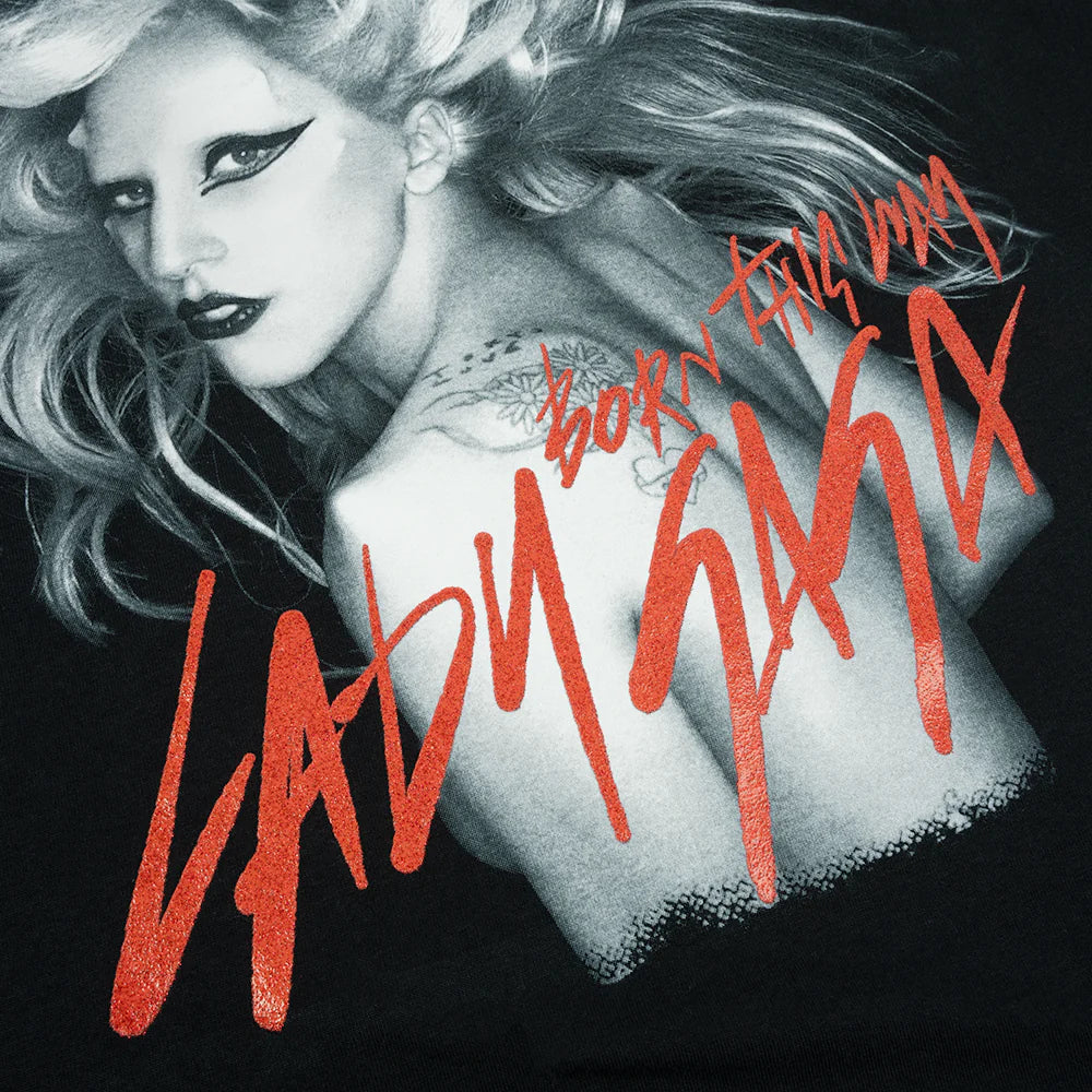 Lady Gaga - Born This Way Script T-Shirt