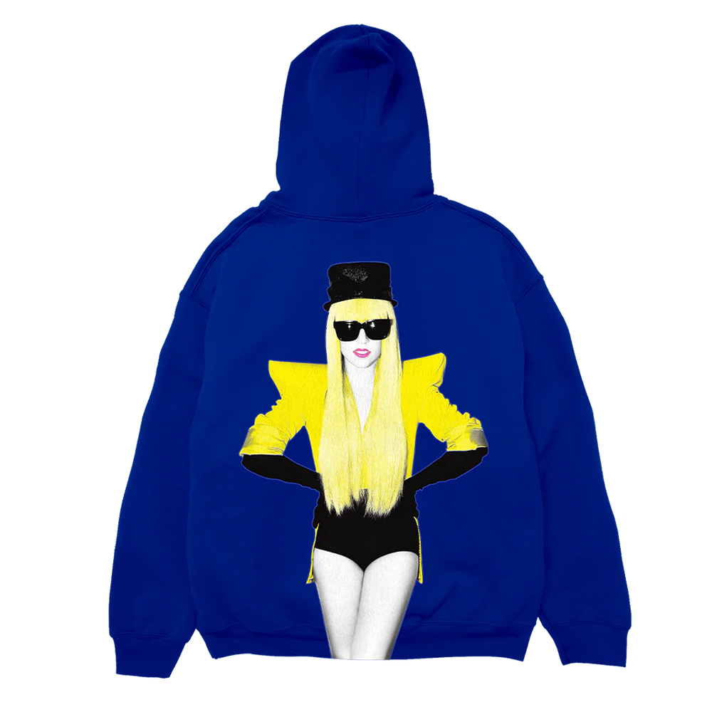Lady Gaga - The Fame Blue Hoodie